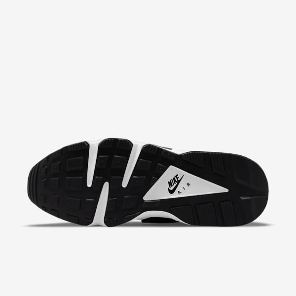 Zapatillas Nike Air Huarache Hombre Negras Blancas | NK273WMV