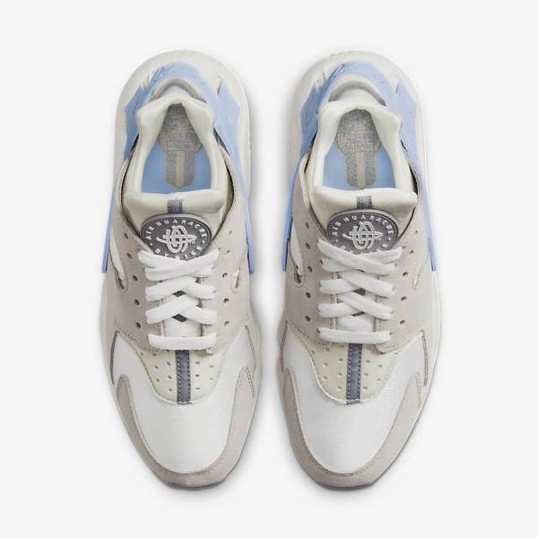 Zapatillas Nike Air Huarache Mujer Blancas Gris | NK591VDC