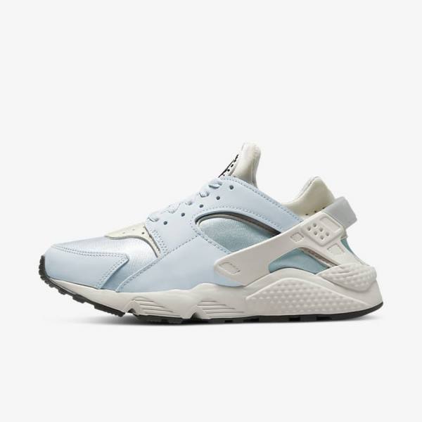 Zapatillas Nike Air Huarache Mujer Negras Blancas | NK604PLU