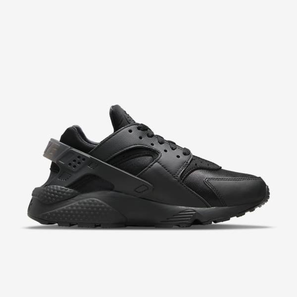 Zapatillas Nike Air Huarache Mujer Negras Gris Oscuro | NK953IWH