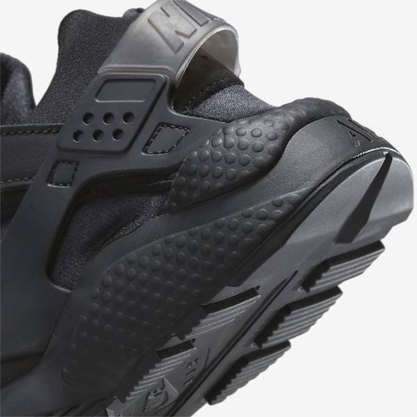 Zapatillas Nike Air Huarache Mujer Negras Gris Oscuro | NK953IWH