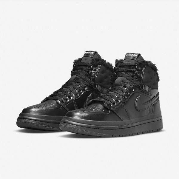 Zapatillas Nike Air Jordan 1 Acclimate Mujer Negras Blancas | NK136FSH