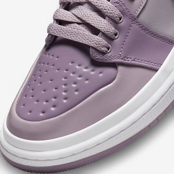 Zapatillas Nike Air Jordan 1 Acclimate Mujer Moradas Gris Blancas | NK376LRM