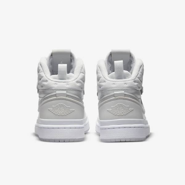 Zapatillas Nike Air Jordan 1 Acclimate Mujer Blancas Gris | NK945NTW