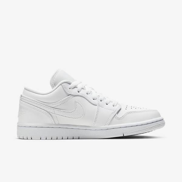 Zapatillas Nike Air Jordan 1 Low Mujer Blancas | NK014SIU