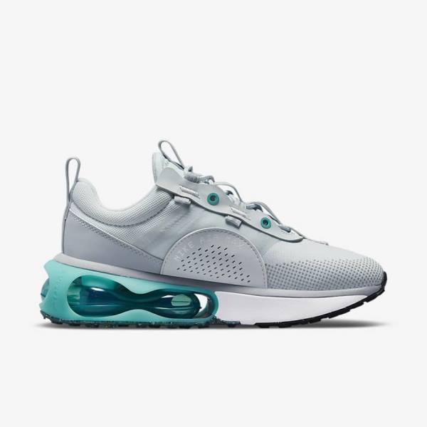 Zapatillas Nike Air Max 2021 Mujer Plateadas Turquesa Gris Negras | NK492SAW