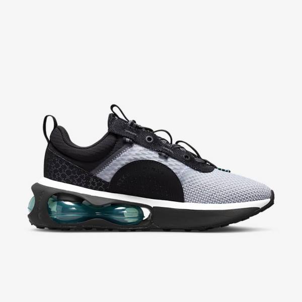 Zapatillas Nike Air Max 2021 SE Hombre Gris Negras Blancas | NK693GAS