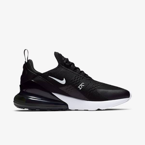 Zapatillas Nike Air Max 270 Hombre Negras Blancas Rojas Gris Oscuro | NK194LCF