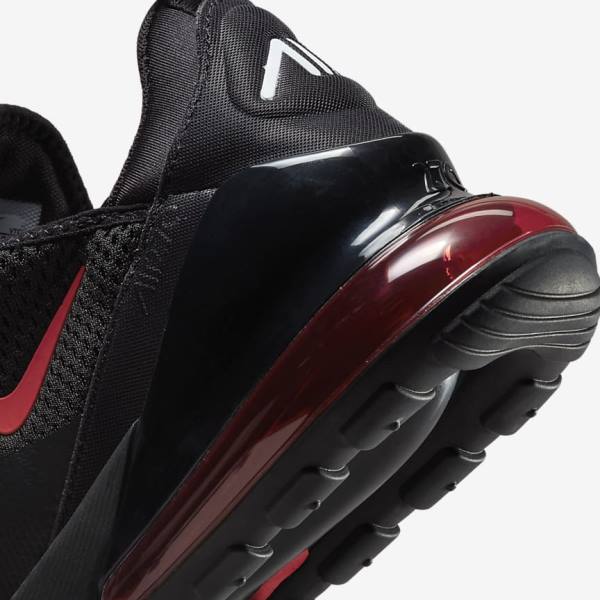 Zapatillas Nike Air Max 270 Hombre Negras Blancas Rojas | NK478SQP