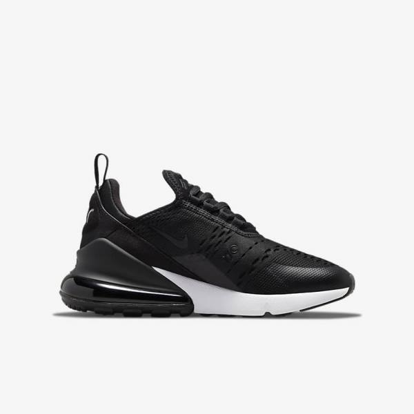 Zapatillas Nike Air Max 270 Older Niños Negras Gris | NK694OAW