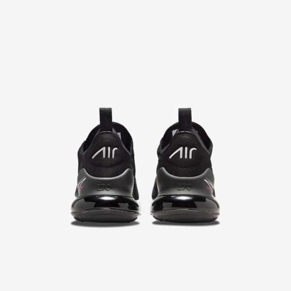 Zapatillas Nike Air Max 270 Older Niños Negras Gris | NK694OAW