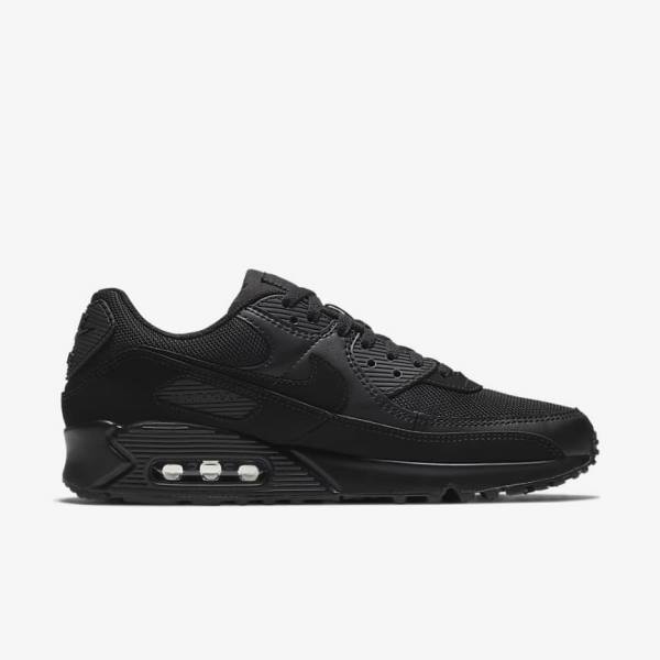 Zapatillas Nike Air Max 90 Hombre Negras | NK519USB