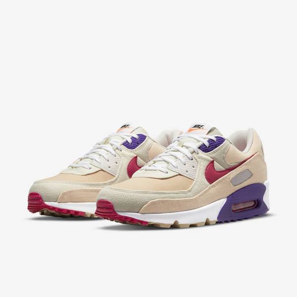 Zapatillas Nike Air Max 90 Hombre Rosas | NK175LPJ