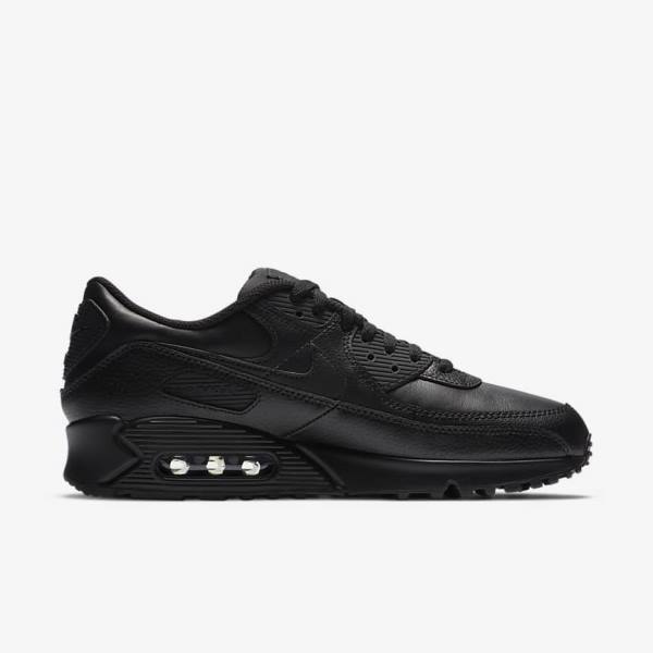 Zapatillas Nike Air Max 90 LTR Hombre Negras | NK289JGK