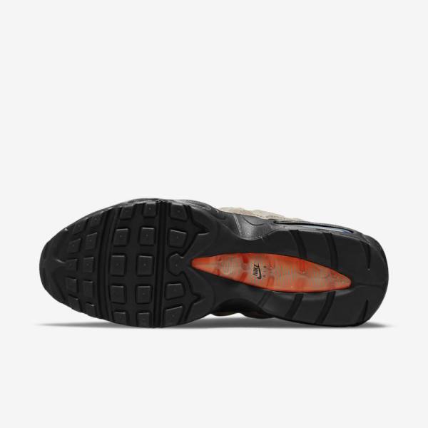 Zapatillas Nike Air Max 95 Hombre Kaki Naranjas Negras | NK065NWH