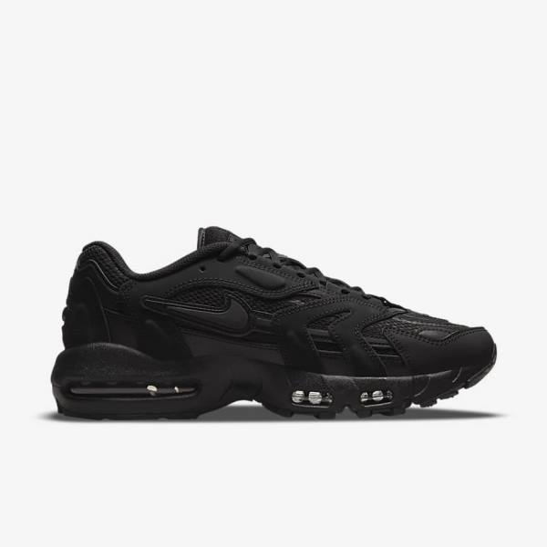 Zapatillas Nike Air Max 96 2 Hombre Negras | NK876IXN