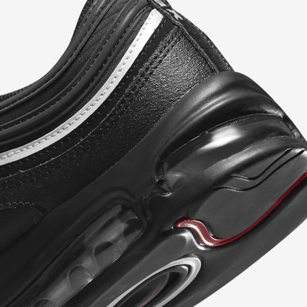 Zapatillas Nike Air Max 97 Hombre Negras Rojas Blancas | NK351TKV