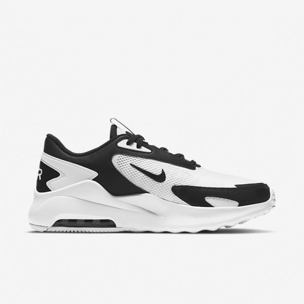 Zapatillas Nike Air Max Bolt Hombre Blancas Negras | NK051XLQ