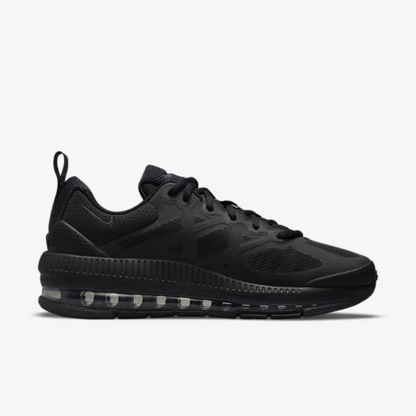 Zapatillas Nike Air Max Genome Hombre Negras Gris Oscuro | NK896RUI