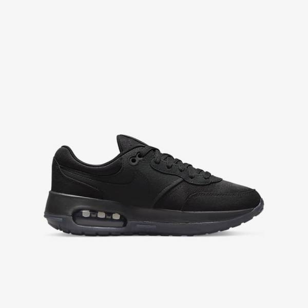 Zapatillas Nike Air Max Motif Older Niños Negras Gris Oscuro | NK970CUH