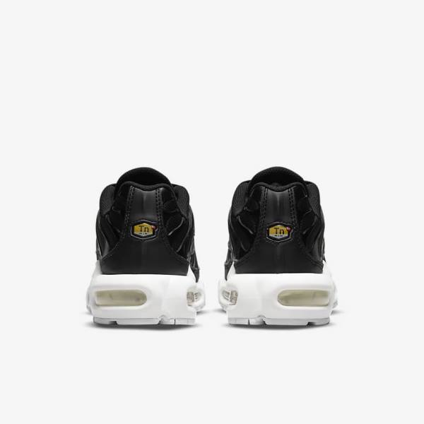 Zapatillas Nike Air Max Plus Mujer Negras Blancas | NK305WEA