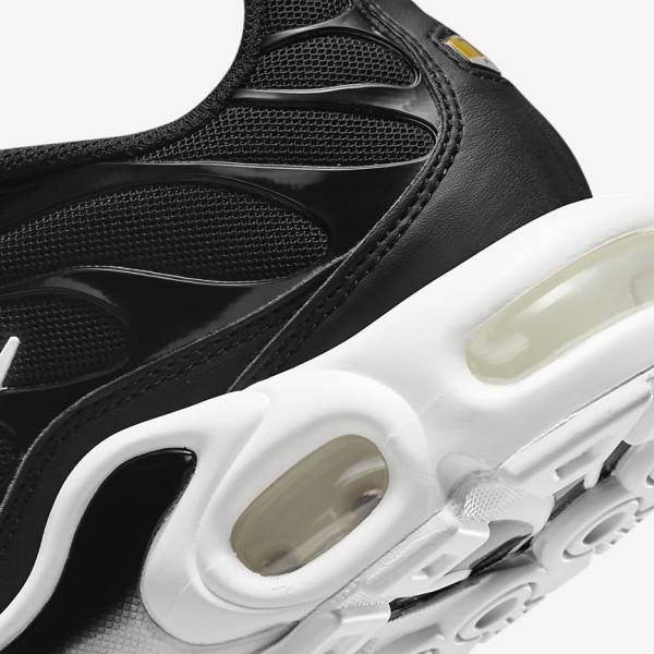 Zapatillas Nike Air Max Plus Mujer Negras Blancas | NK305WEA