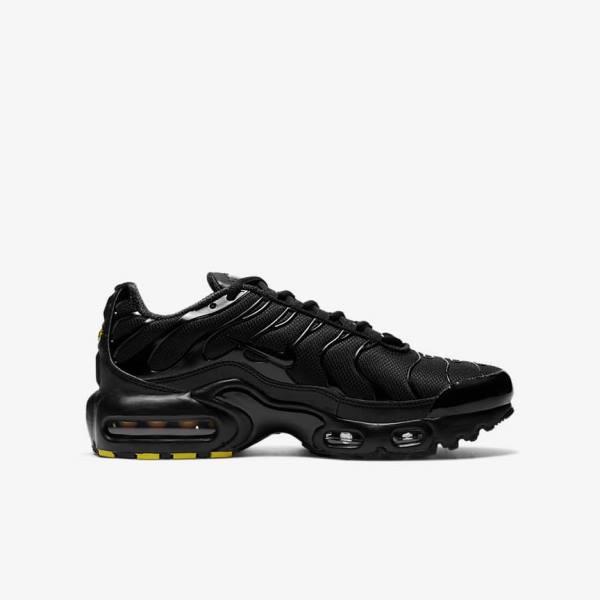 Zapatillas Nike Air Max Plus Older Niños Negras | NK419QBC