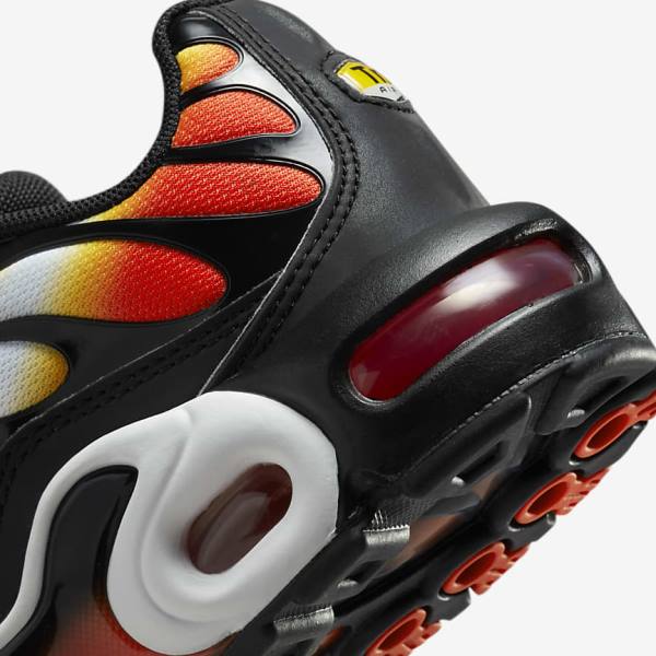 Zapatillas Nike Air Max Plus Older Niños Naranjas Doradas Negras | NK704NLC