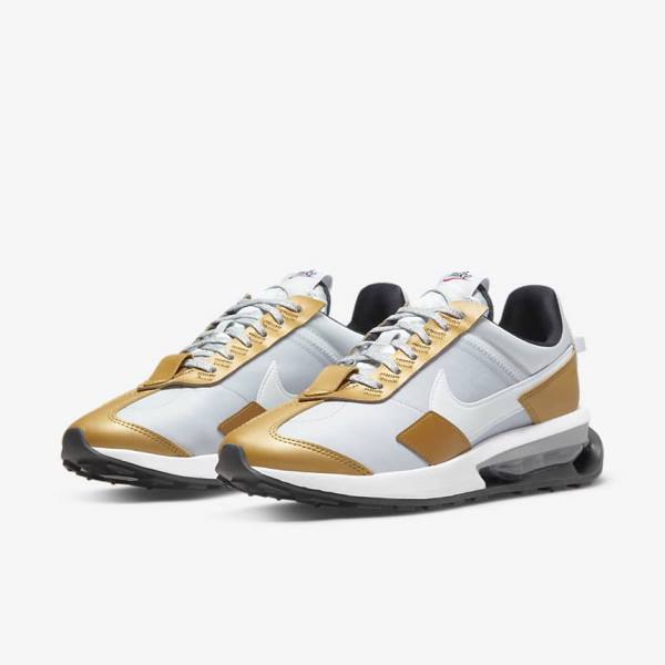 Zapatillas Nike Air Max Pre-Day SE Mujer Plateadas Metal Doradas Metal Plateadas Blancas | NK287WUX