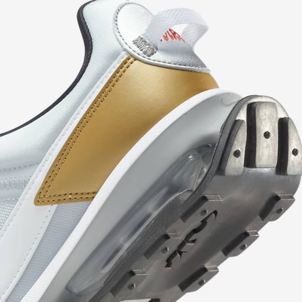 Zapatillas Nike Air Max Pre-Day SE Mujer Plateadas Metal Doradas Metal Plateadas Blancas | NK287WUX