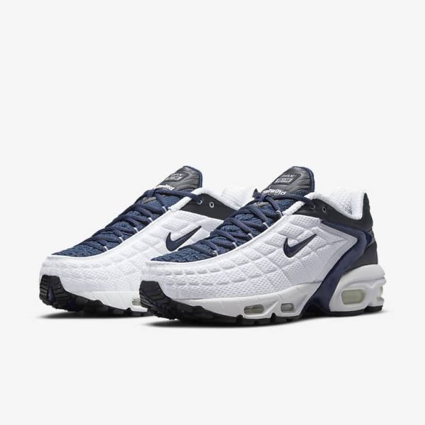 Zapatillas Nike Air Max Tailwind V SP Hombre Blancas Azul Marino Negras Azul Marino | NK547VQT