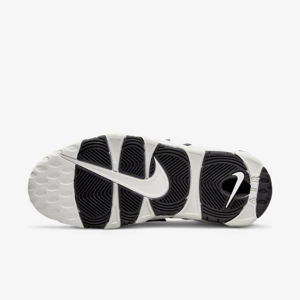 Zapatillas Nike Air More Uptempo Mujer Blancas Negras | NK726XYF