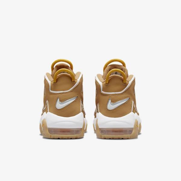 Zapatillas Nike Air More Uptempo Older Niños Marrones Marrones Claro Blancas | NK801GJO