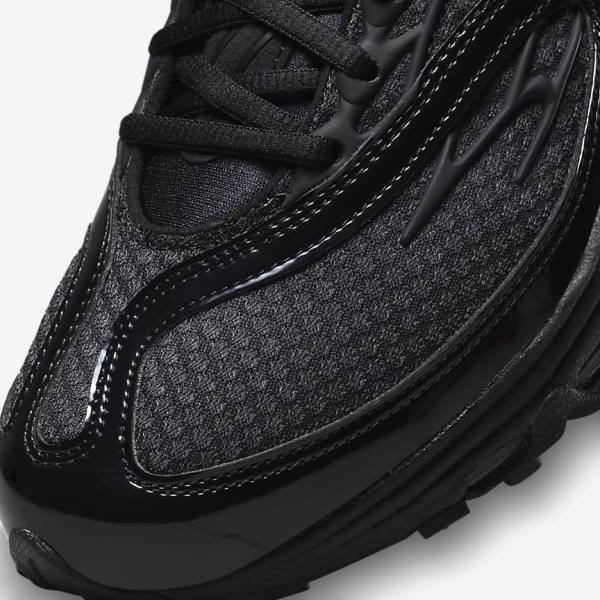 Zapatillas Nike Air Tuned Max Hombre Negras Metal Plateadas Negras | NK614NSV