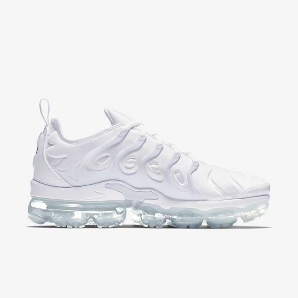 Zapatillas Nike Air VaporMax Plus Hombre Blancas Plateadas Blancas | NK159ZAD