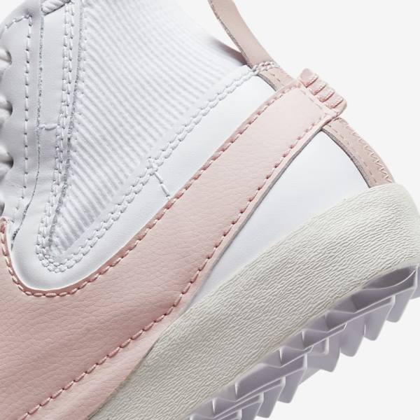 Zapatillas Nike Blazer Mid 77 Jumbo Mujer Blancas Rosas | NK127ZVB