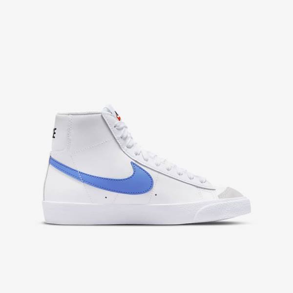 Zapatillas Nike Blazer Mid 77 Older Niños Blancas Azules Negras Rojas | NK580SXB