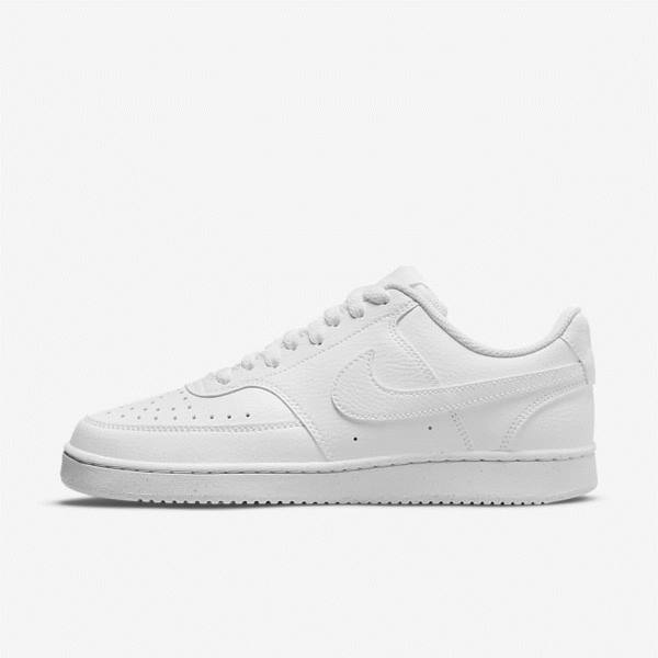 Zapatillas Nike Court Vision Low Next Nature Mujer Blancas | NK819WCE