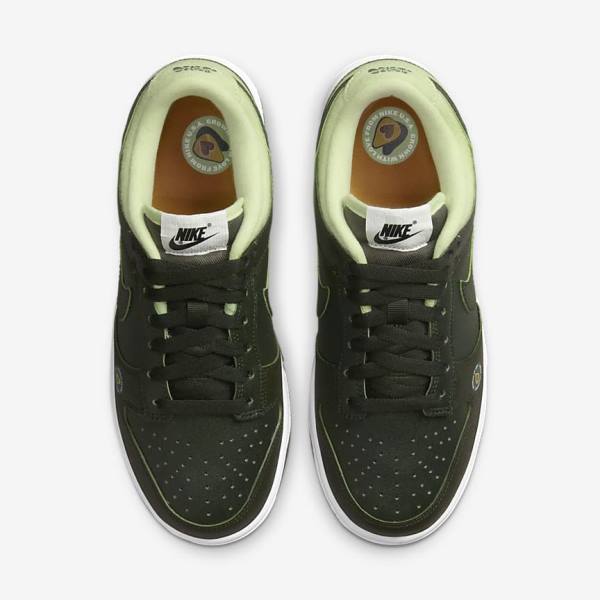 Zapatillas Nike Dunk Low LX Mujer Verde Oliva Verde | NK106UNJ