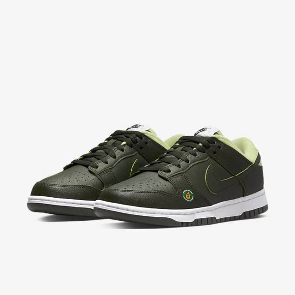 Zapatillas Nike Dunk Low LX Mujer Verde Oliva Verde | NK106UNJ