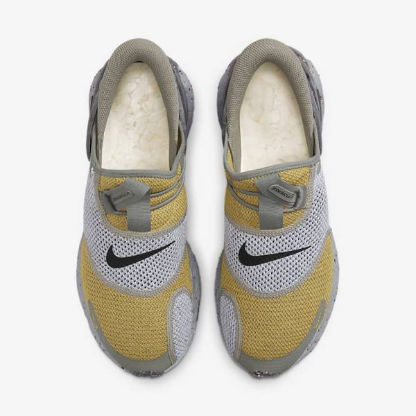 Zapatillas Nike Glide FlyEase Hombre Amarillo Gris Negras | NK312ERQ