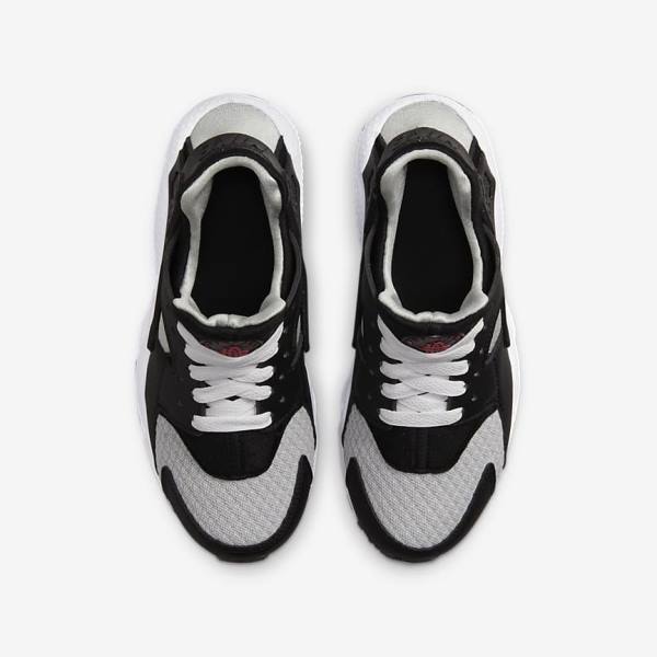 Zapatillas Nike Huarache Run Older Niños Negras Gris Blancas Rojas | NK184DBR