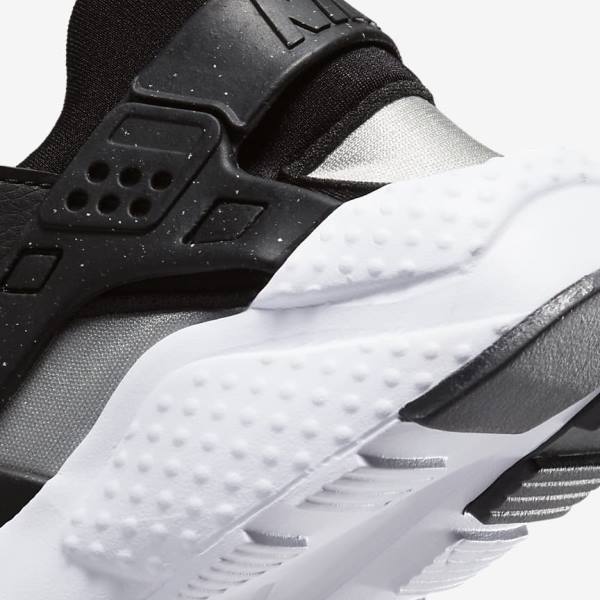 Zapatillas Nike Huarache Run Older Niños Negras Gris Blancas Rojas | NK184DBR