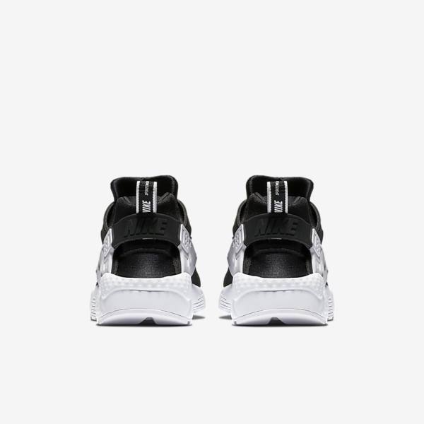 Zapatillas Nike Huarache SE Older Niños Negras Blancas | NK037XFB