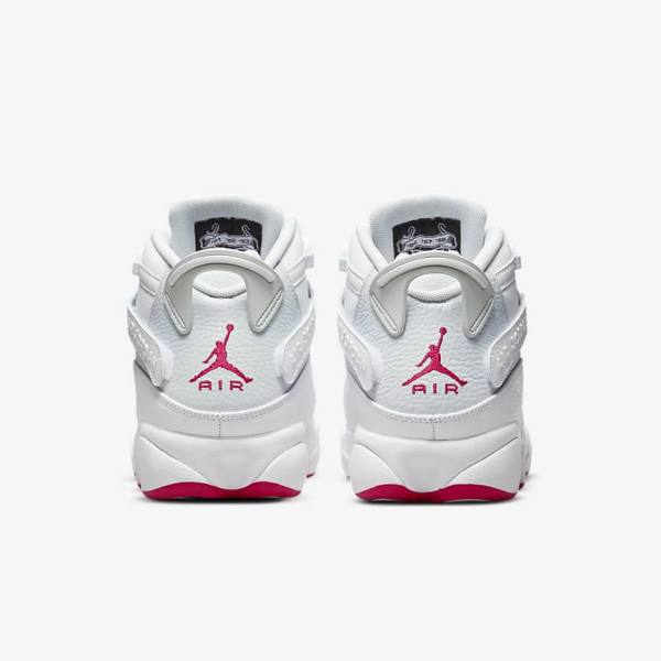 Zapatillas Nike Jordan 6 Rings Hombre Blancas Plateadas | NK584QUI