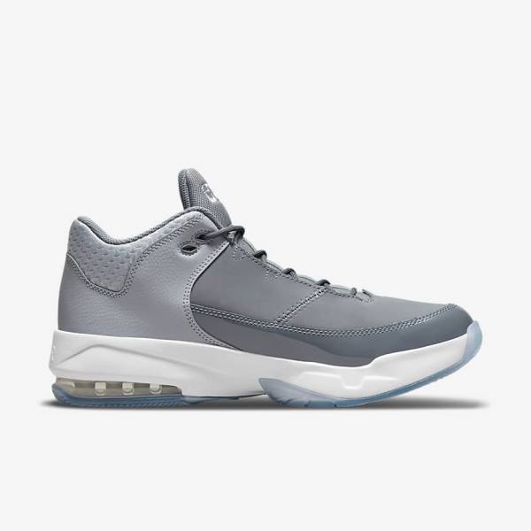 Zapatillas Nike Jordan Max Aura 3 Hombre Gris Blancas Gris | NK208BDI