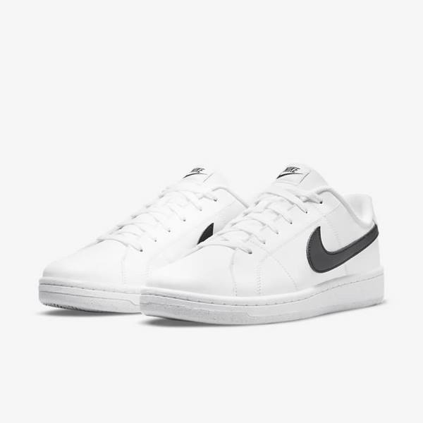 Zapatillas Nike NikeCourt Royale 2 Next Nature Hombre Blancas Negras | NK081HOI