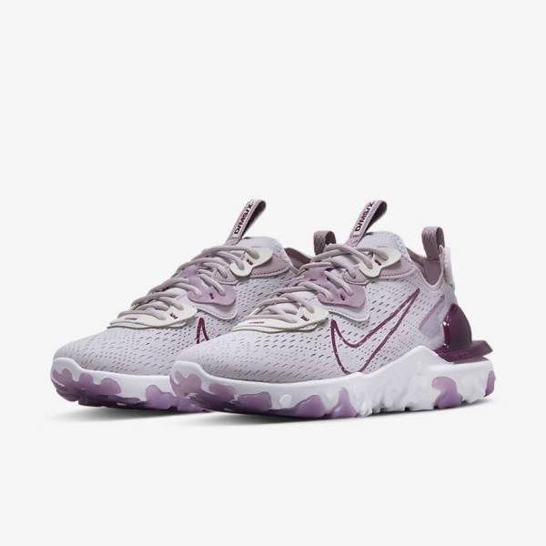 Zapatillas Nike React Vision Mujer Moradas | NK261DNX