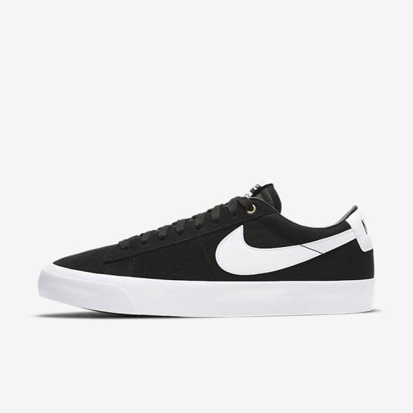 Zapatillas Nike SB Zoom Blazer Low Pro GT Hombre Negras Marrones Claro Blancas | NK845BRY