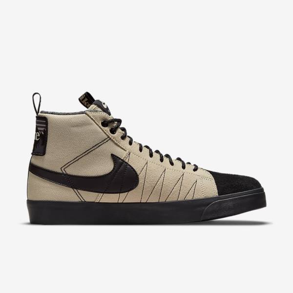 Zapatillas Nike SB Zoom Blazer Mid Premium Mujer Naranjas Negras | NK092FJX